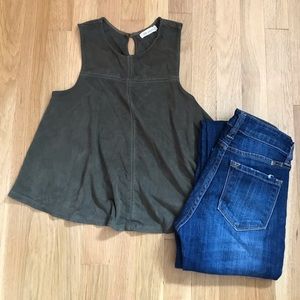 ✨ FAUX SUEDE TOP ✨